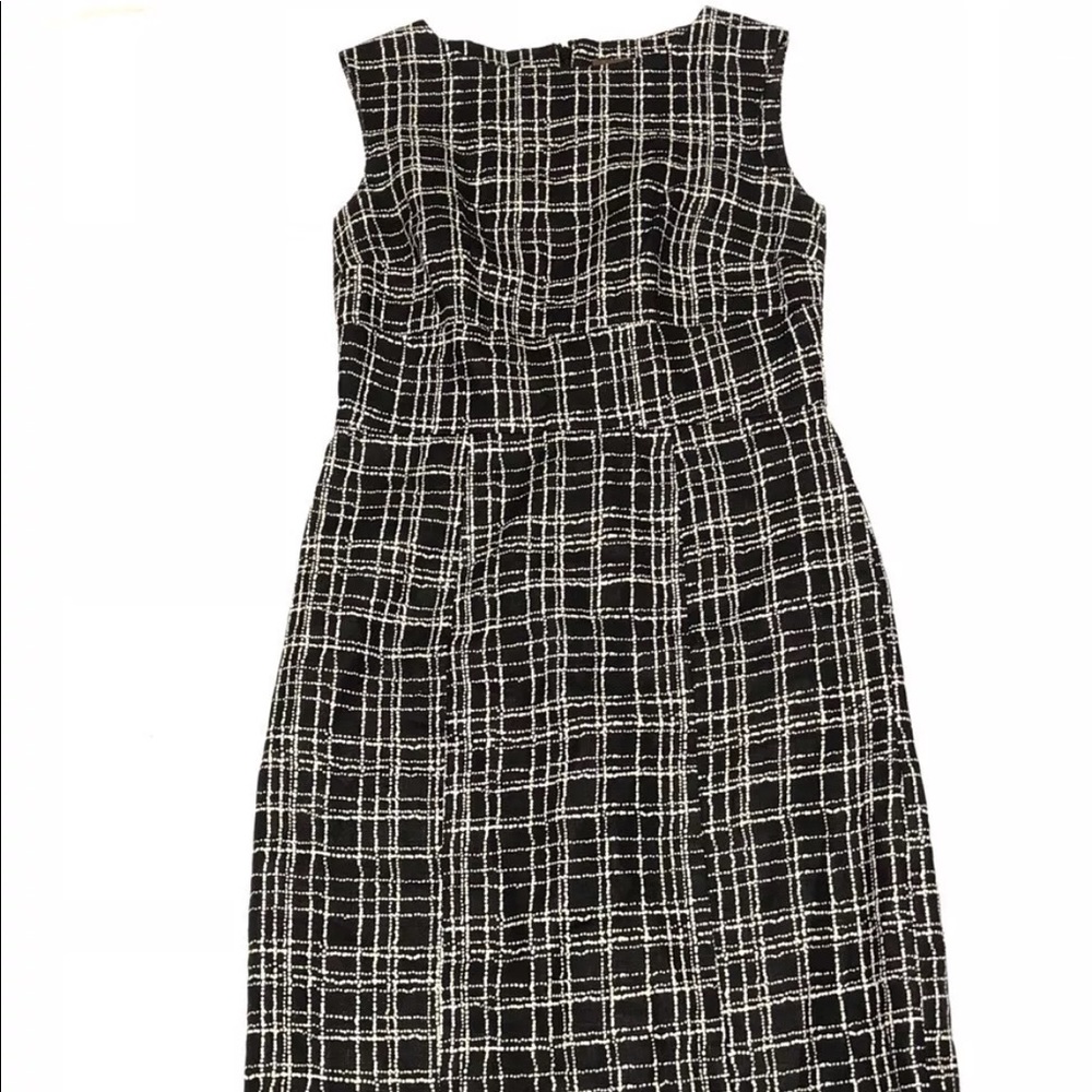 Merona linen sheath dress sleeveless career